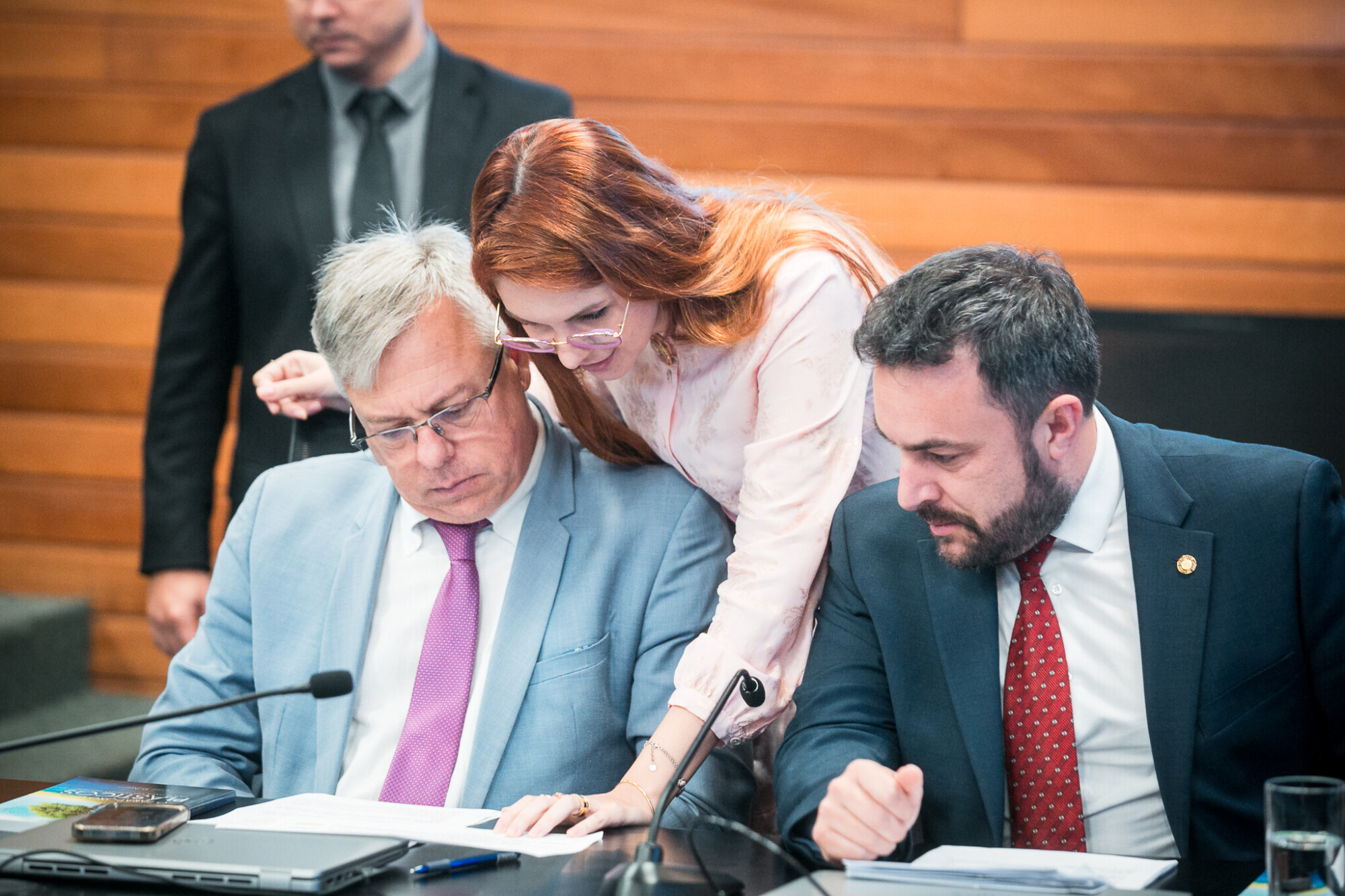 - Deputado Fabiano da Luz (PT)
 - Deputado Marcius Machado (PL)