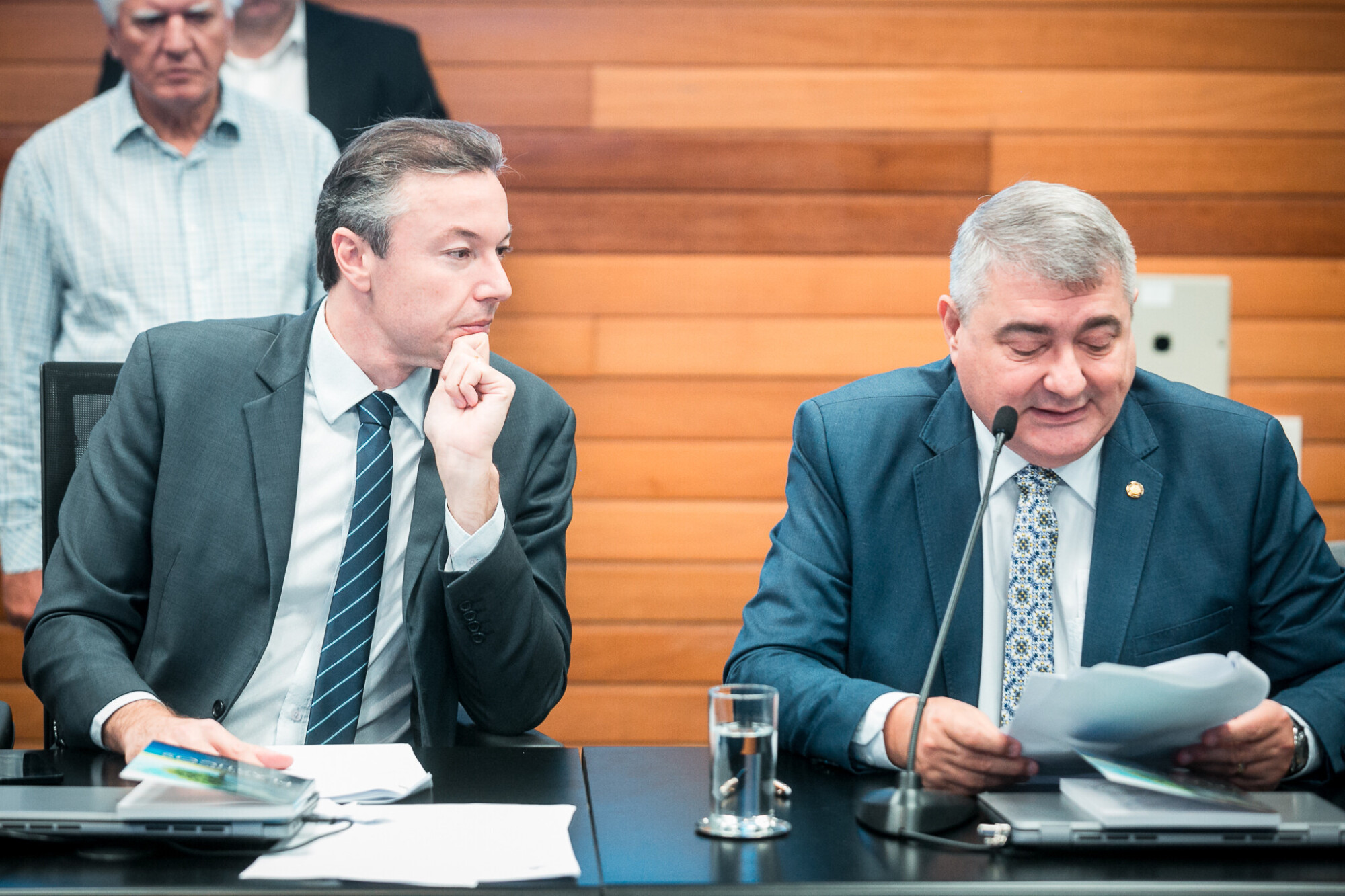 - Deputado Antídio Lunelli (MDB)  - Deputado Napoleão Bernardes (PSD)