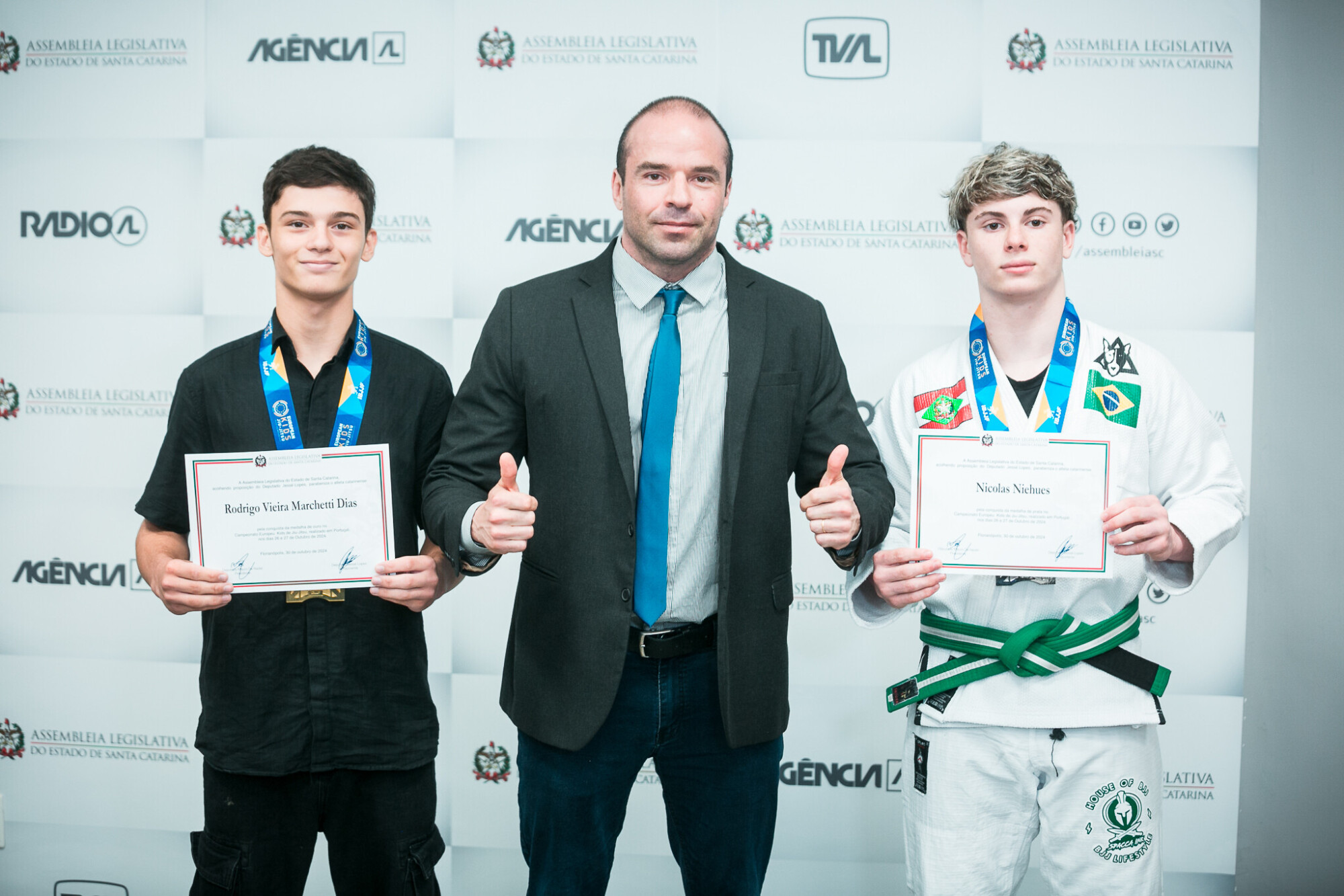 Moção de aplauso – Atletas Kids Jiu-Jitsu – Dep. Jessé Lopes