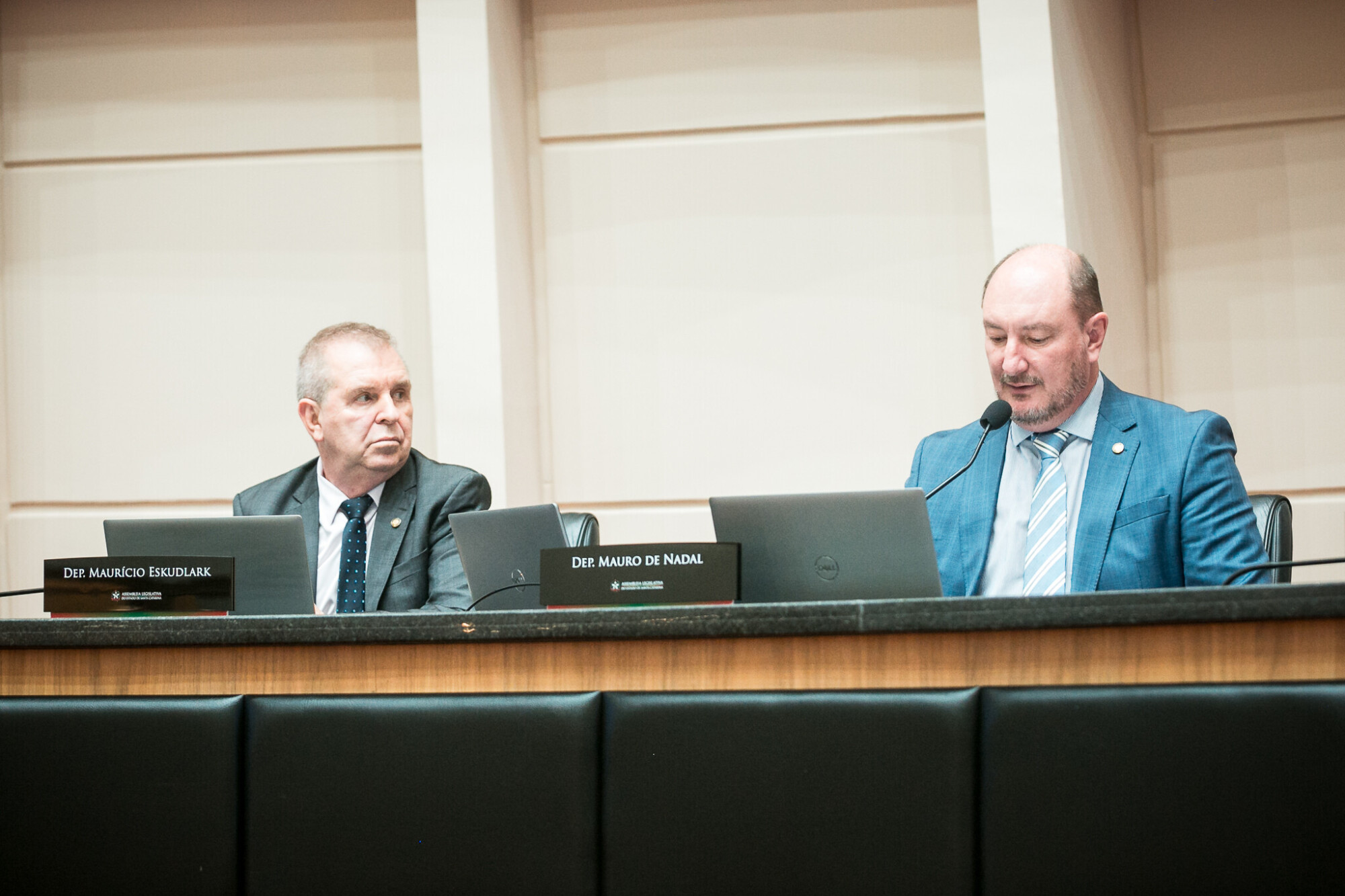 - Deputado Maurício Eskudlark (PL) 
 - Deputado Mauro de Nadal (MDB)