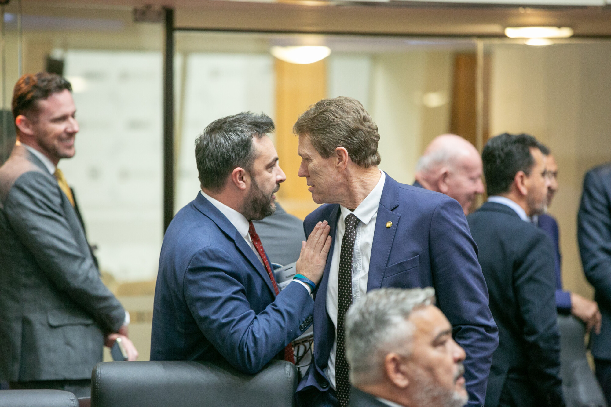 - Deputado Marcius Machado (PL) 
 - Deputado Volnei Weber (MDB)