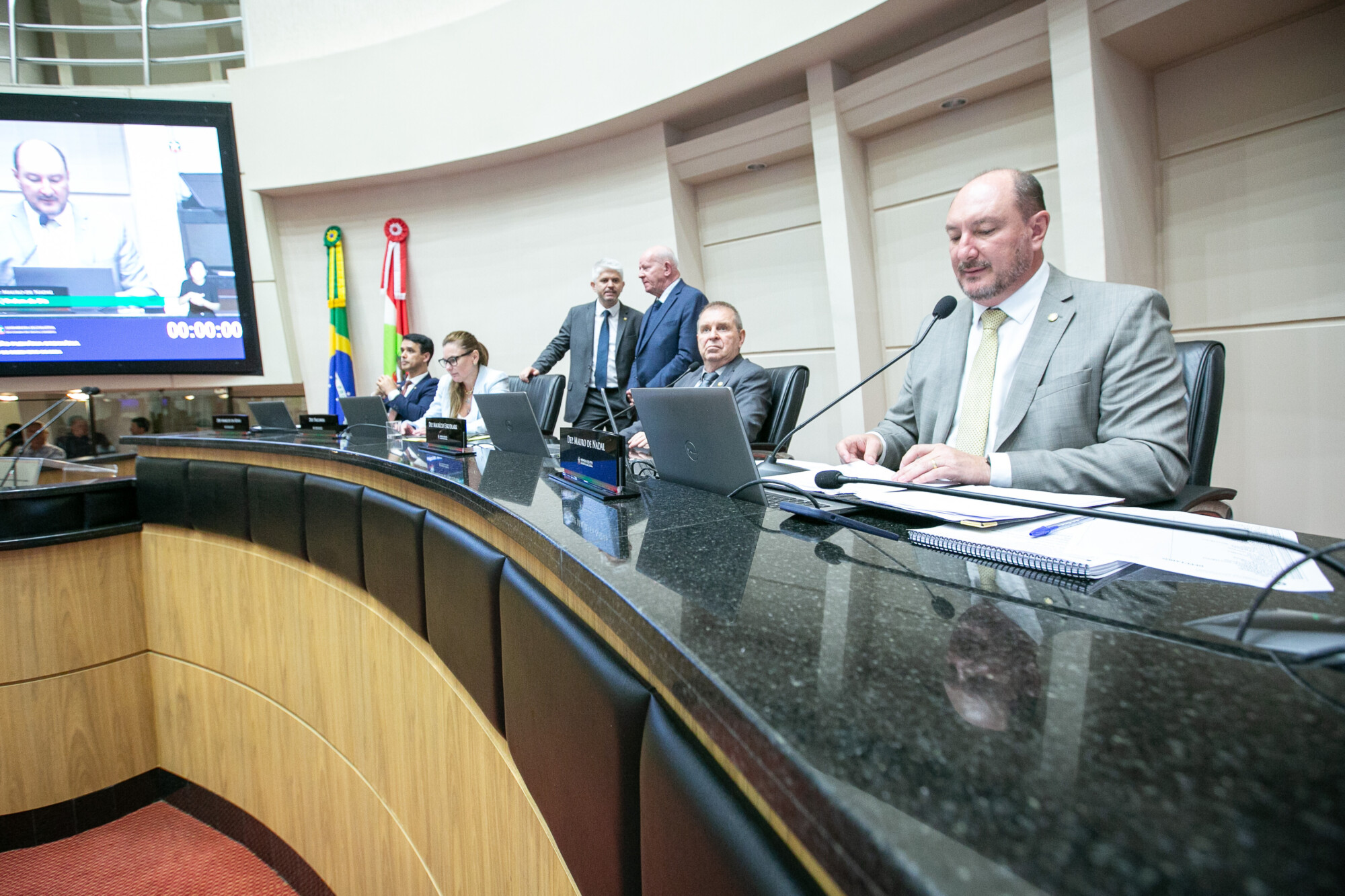 - Deputado Maurício Eskudlark (PL) 
- Deputado Mauro de Nadal (MDB)