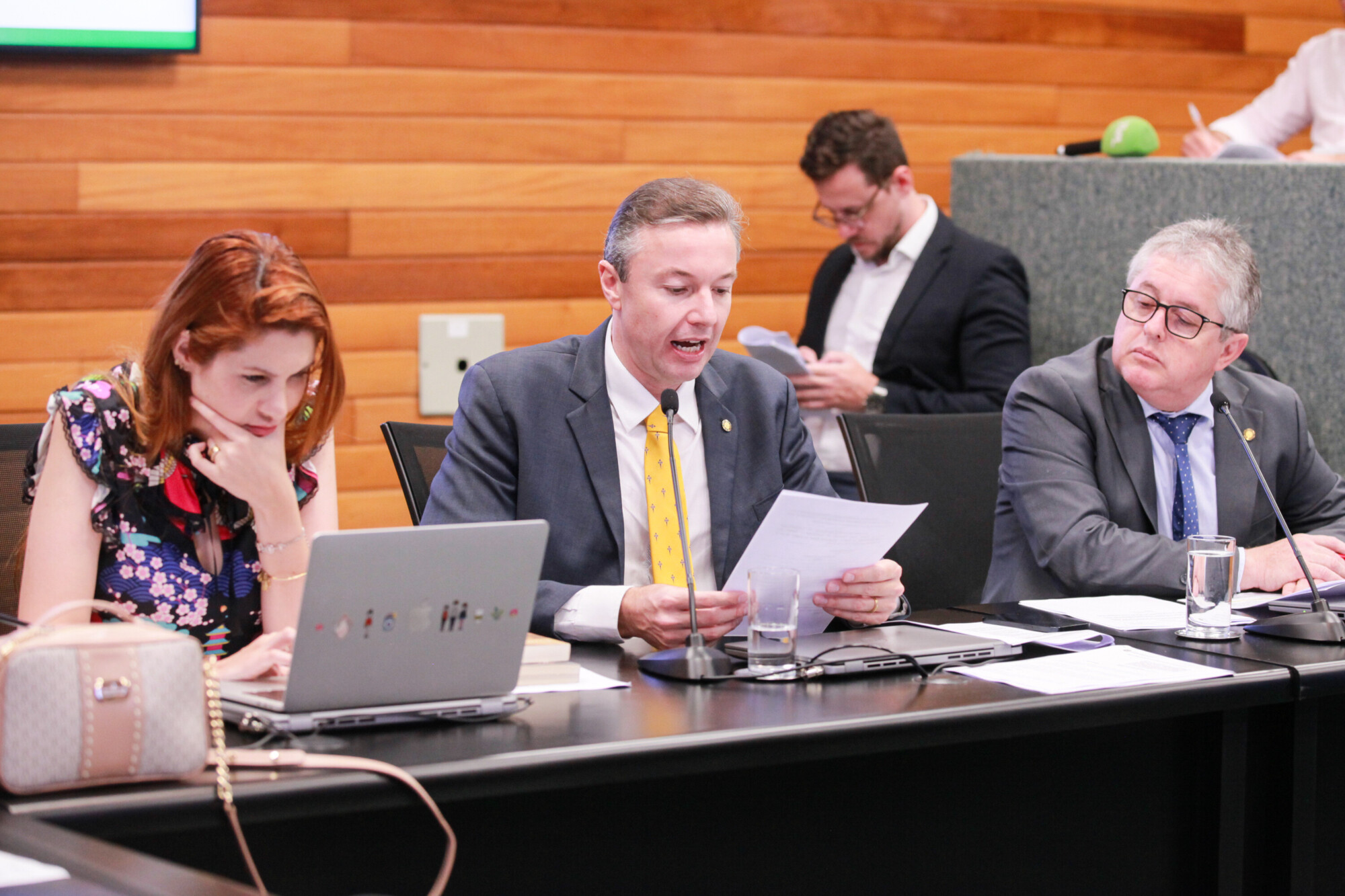 - Deputada Ana Campagnolo (PL)
 - Deputado Napoleão Bernardes (PSD) 	
 - Deputado Tiago Zilli (MDB)