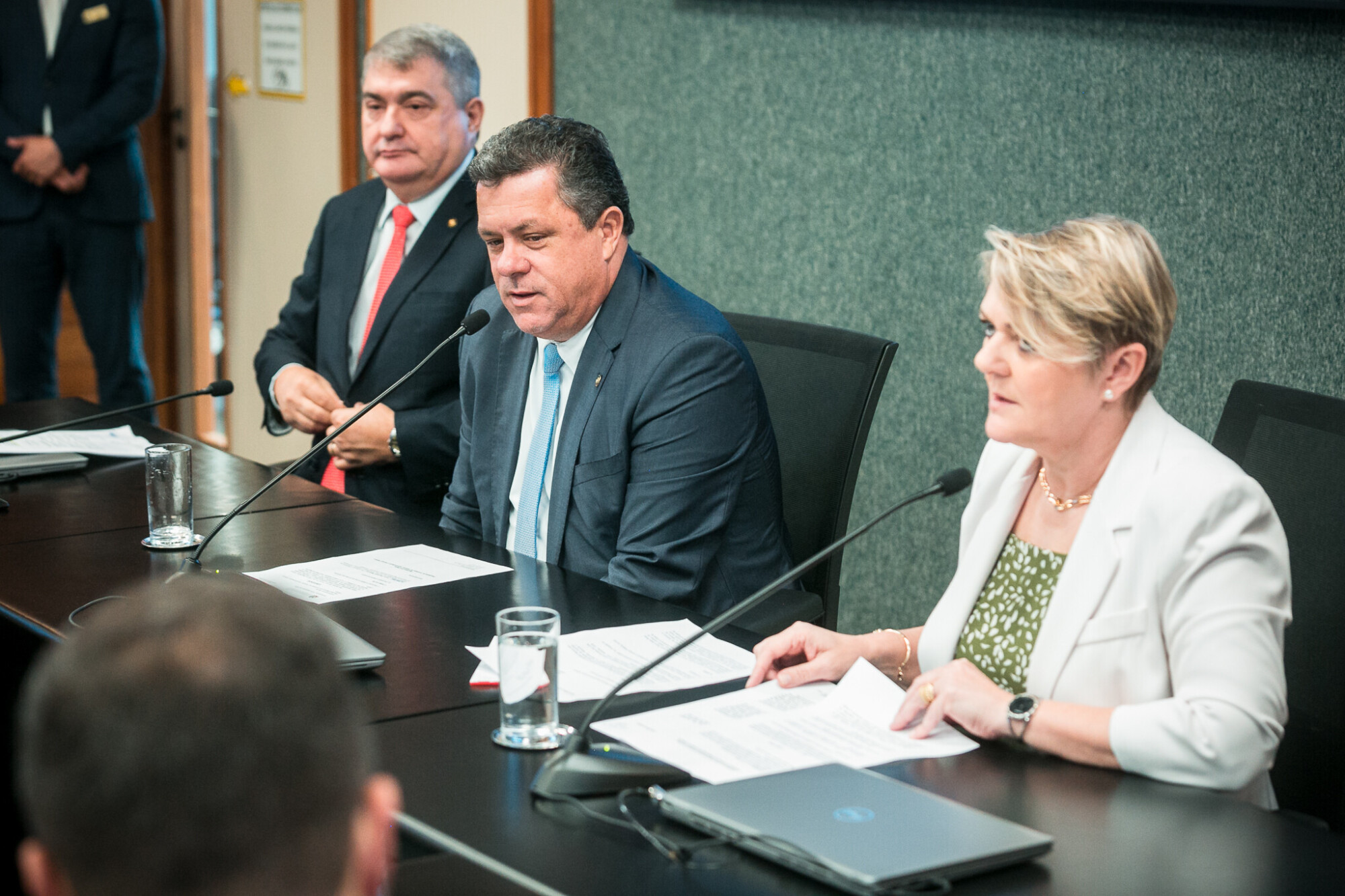 - Deputado Antídio Lunelli (MDB) 	- Deputado Ivan Naatz (PL) 	
 - Deputada Luciane Carminatti (PT)