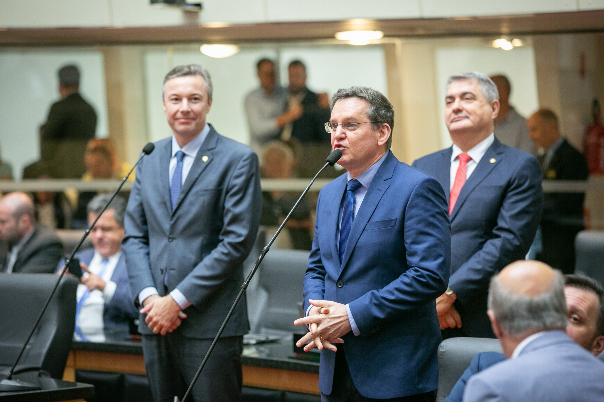 - Deputado Jair Miotto (União)
- Deputado Napoleão Bernardes (PSD)