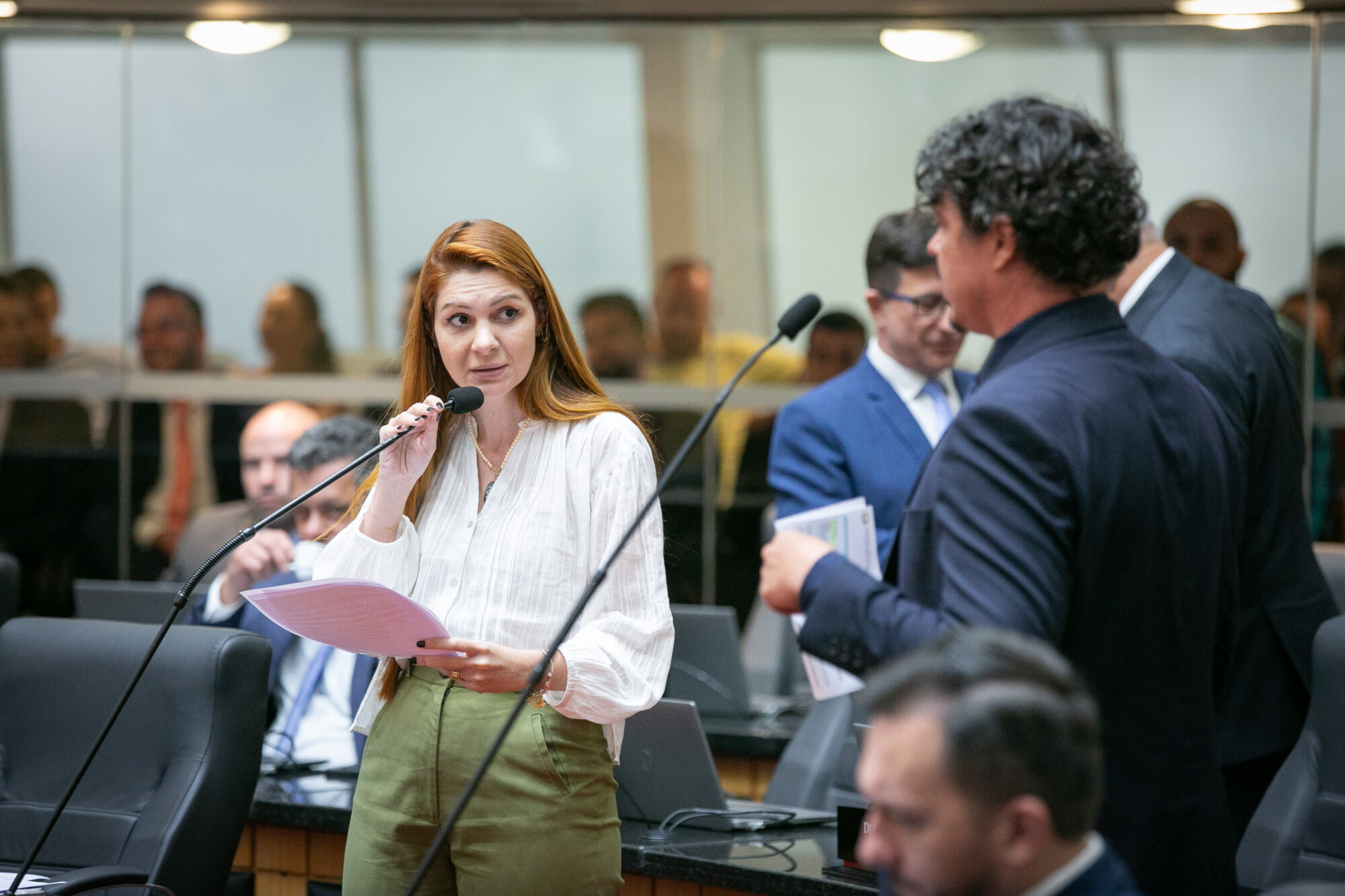 - Deputada Ana Campagnolo (PL)
 - Deputado Marquito (PSOL)