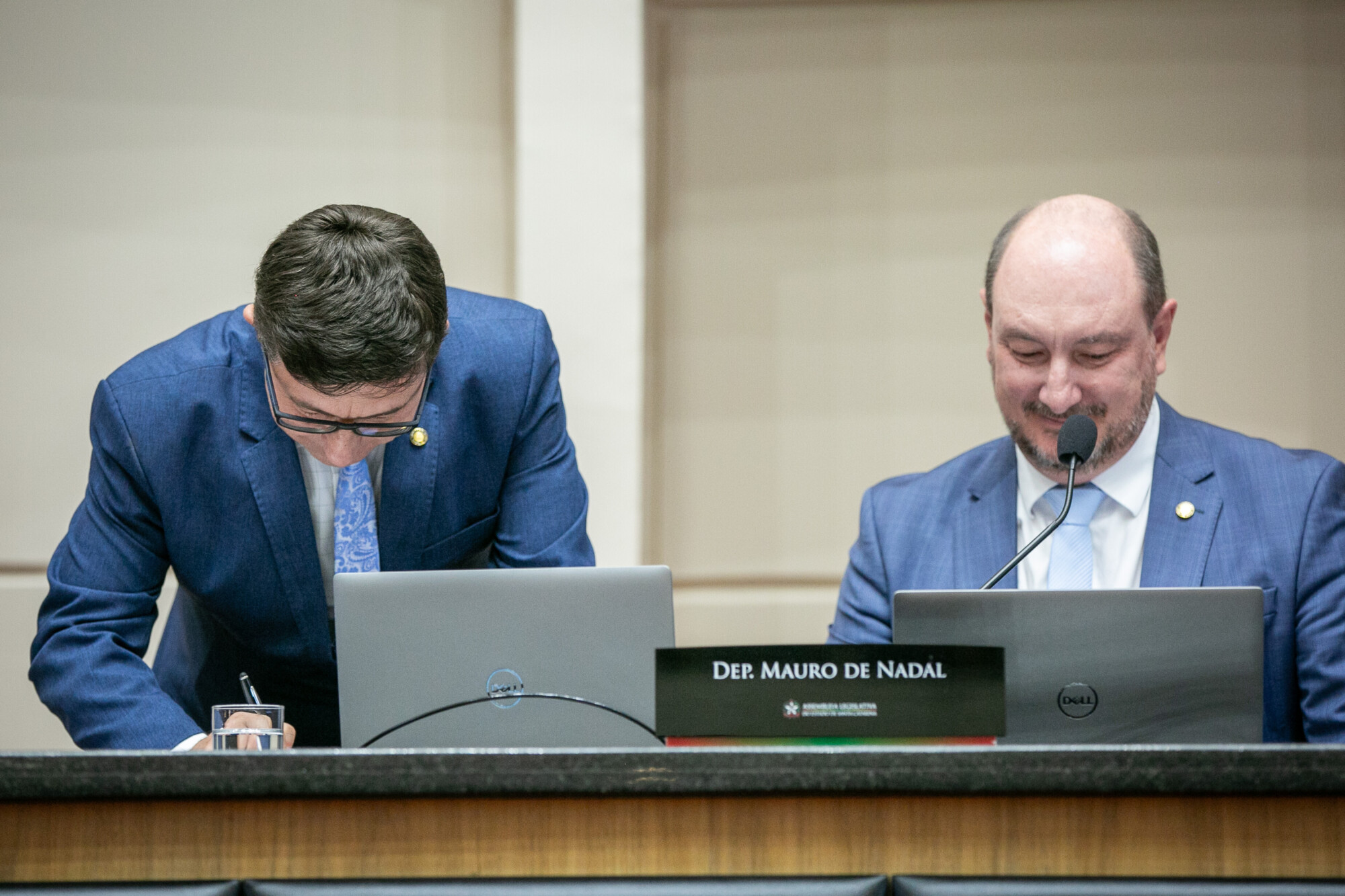 -Deputado Silvio Júnior Cardoso (PTB)- Deputado Mauro de Nadal (MDB)