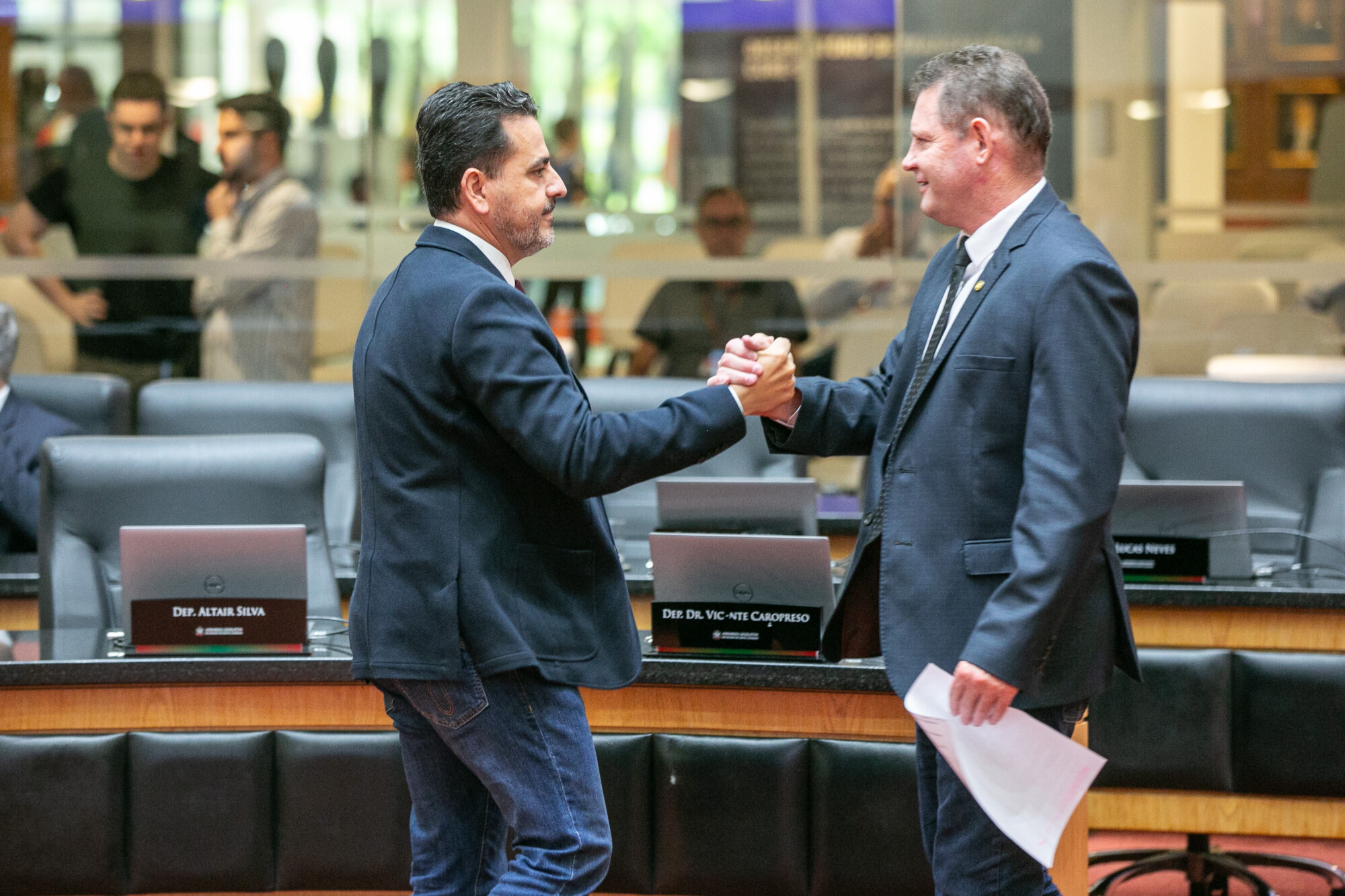 - Deputado Soratto (PL)
- Deputado Edilson Massoco (PL)