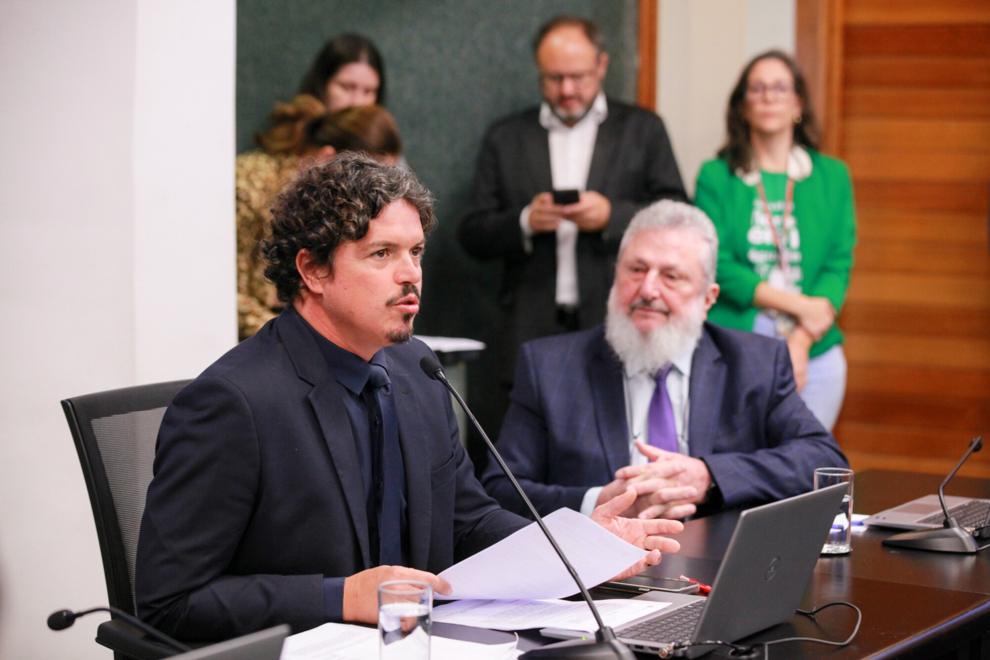 - Deputado Marquito (PSOL)
 - Deputado Padre Pedro Baldissera (PT)