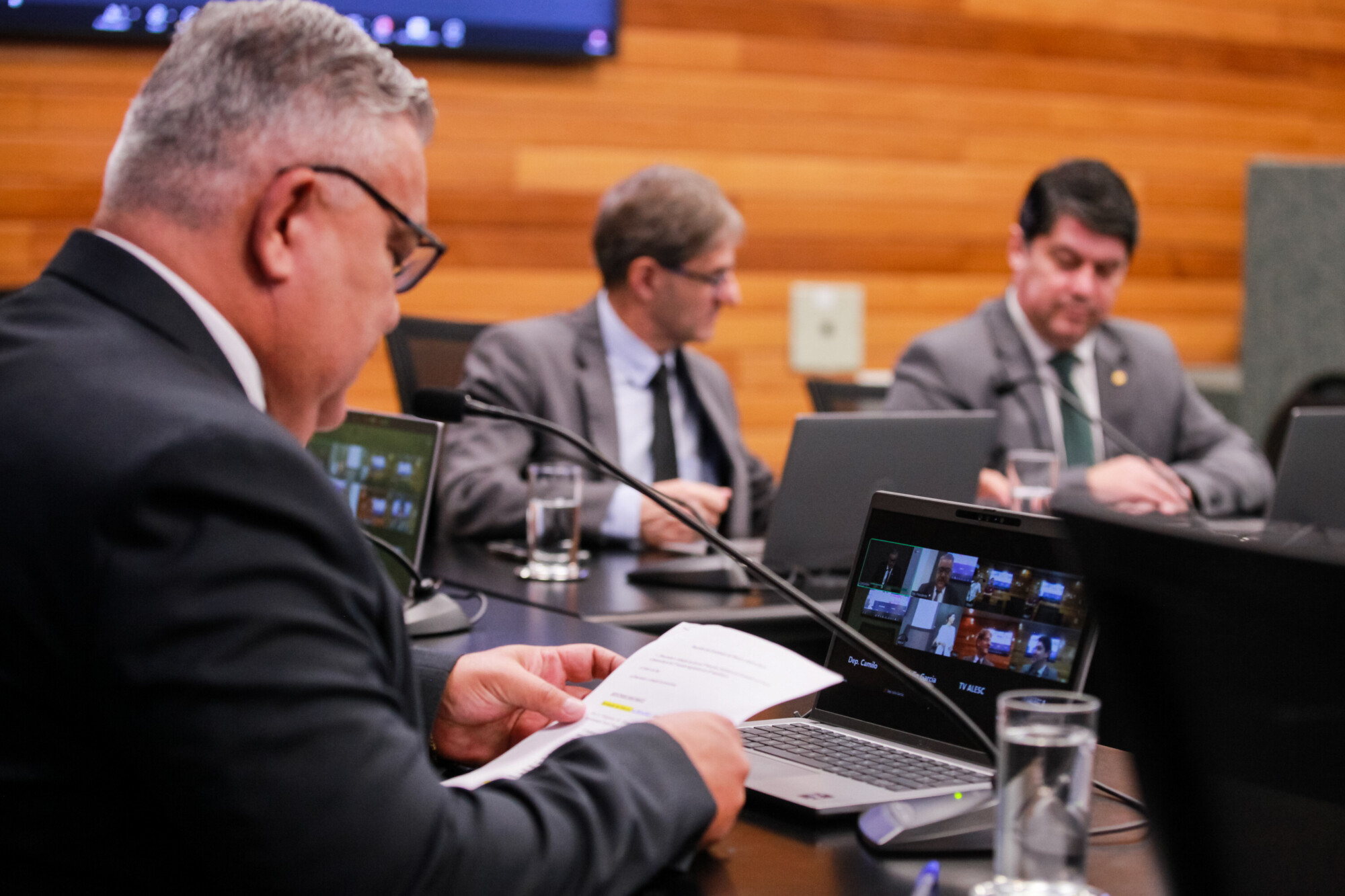 - Deputado Sargento Lima (PL) 	
 - Deputado Neodi Saretta (PT) 	
 - Deputado Emerson Stein (MDB)