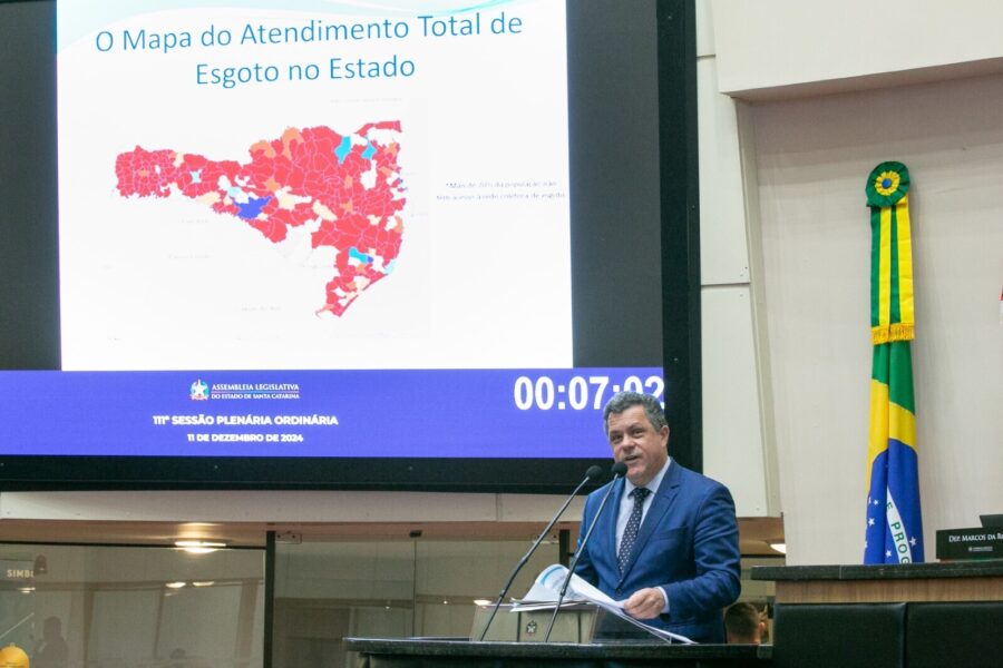 Deputado Ivan Naatz: Problema do saneamento deve ser enfrentado pelo governo, municípios e parlamento