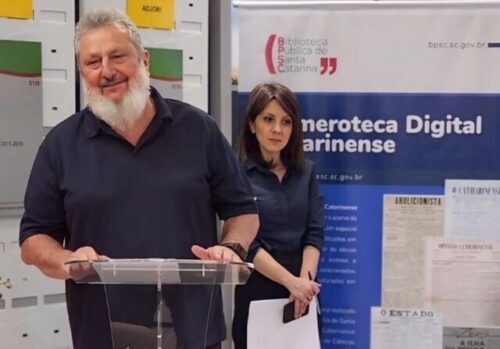 Hemeroteca Digital Catarinense recebe o nome do principal responsável pelo seu acervo