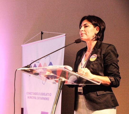 Marcilei Vignatti, presidente da Uvesc.