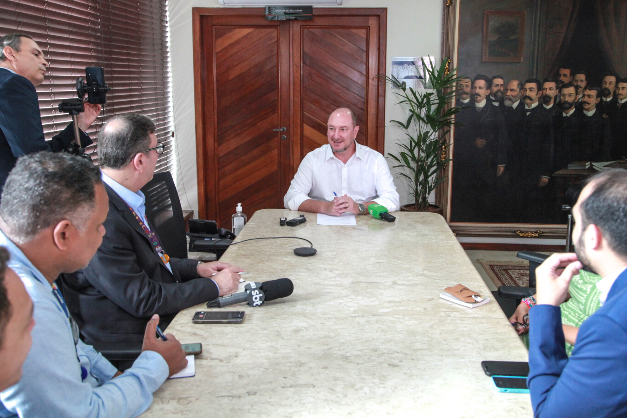 Coletiva do Presidente da Alesc