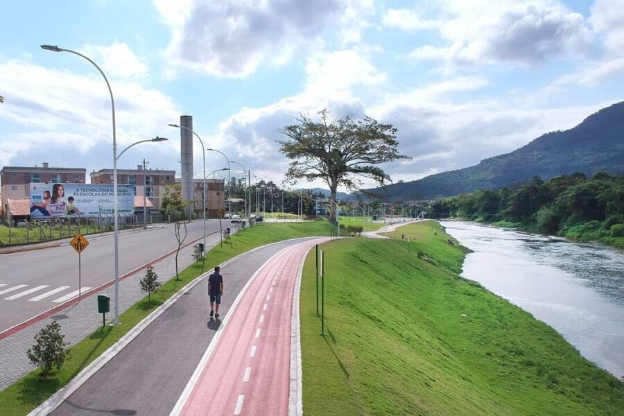 Parque Via Verde, em Jaraguá do Sul.
