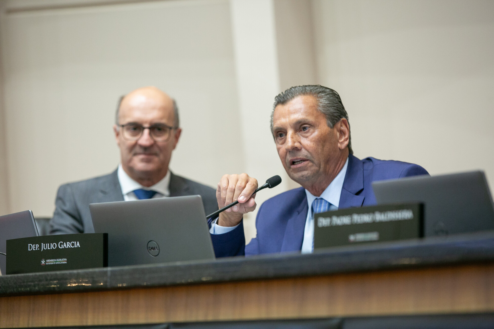 - Deputado José Milton Scheffer (PP)
 - Deputado Júlio Garcia (PSD)