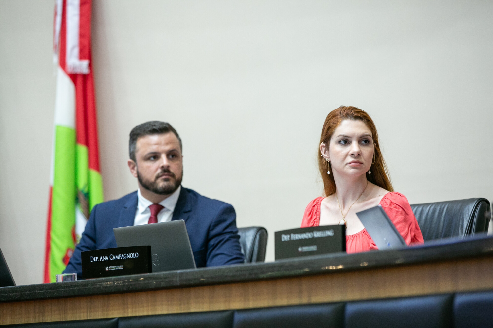 - Deputado Lucas Neves (Podemos) 	
 - Deputada Ana Campagnolo (PL)
