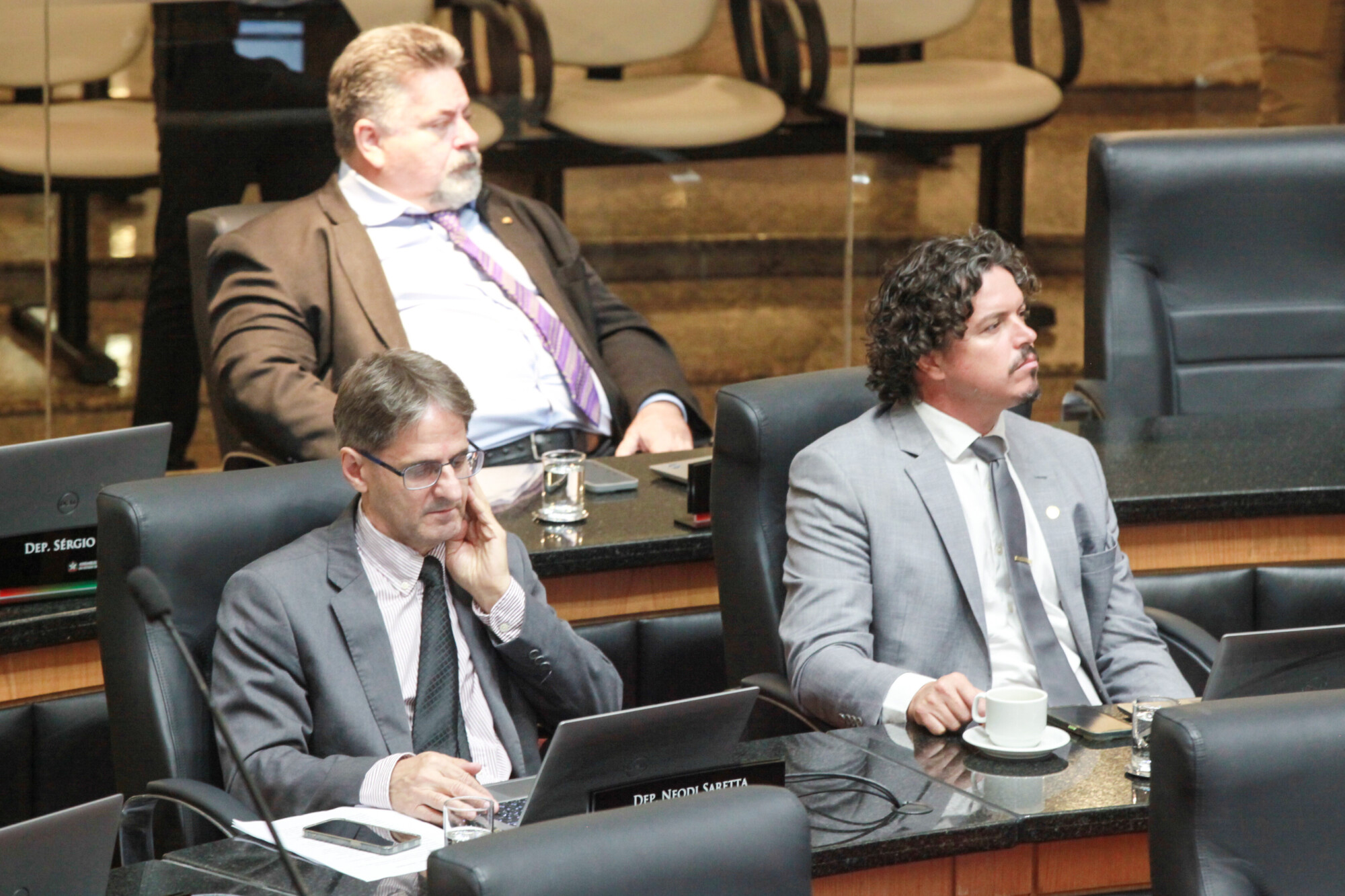 - Deputado Neodi Saretta (PT) 	
 - Deputado Marquito (PSOL)