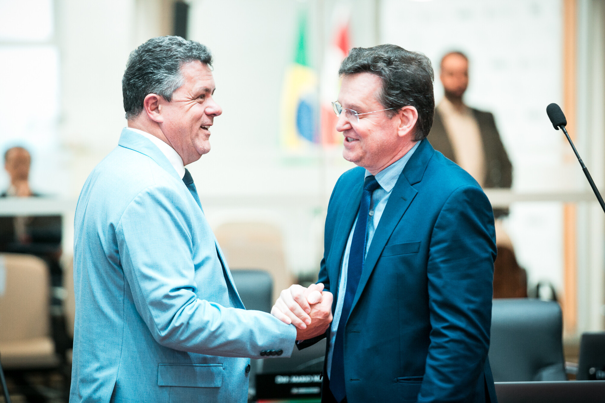 - Deputado Ivan Naatz (PL) 	
 - Deputado Jair Miotto (União)