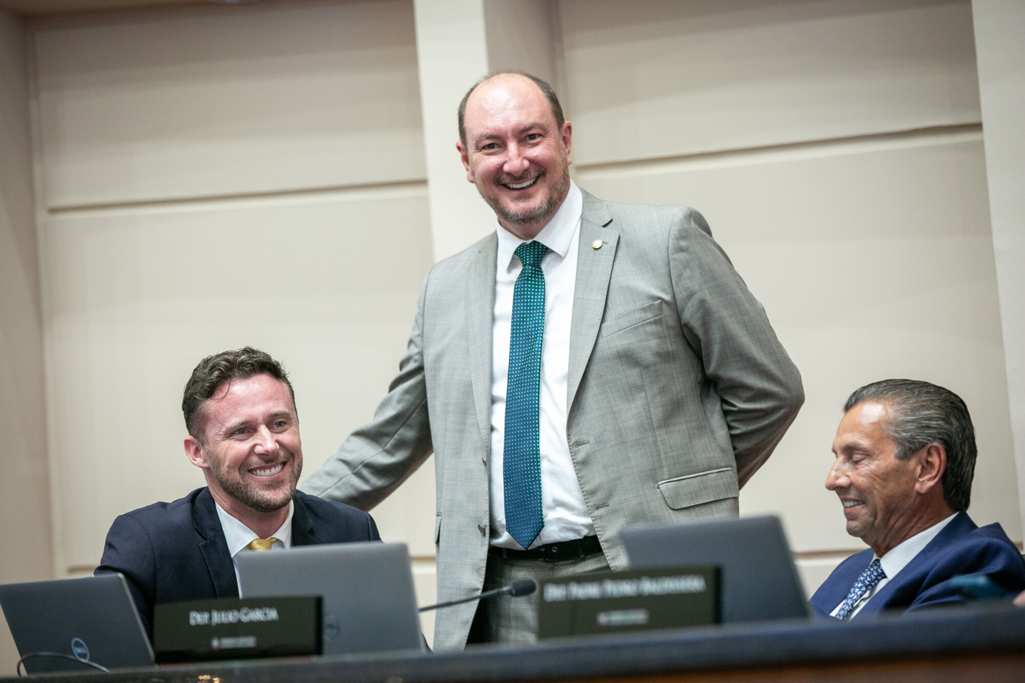- Deputado Fernando Krelling (MDB) 	
  - Deputado Mauro de Nadal (MDB)  - Deputado Julio Garcia (PSD)