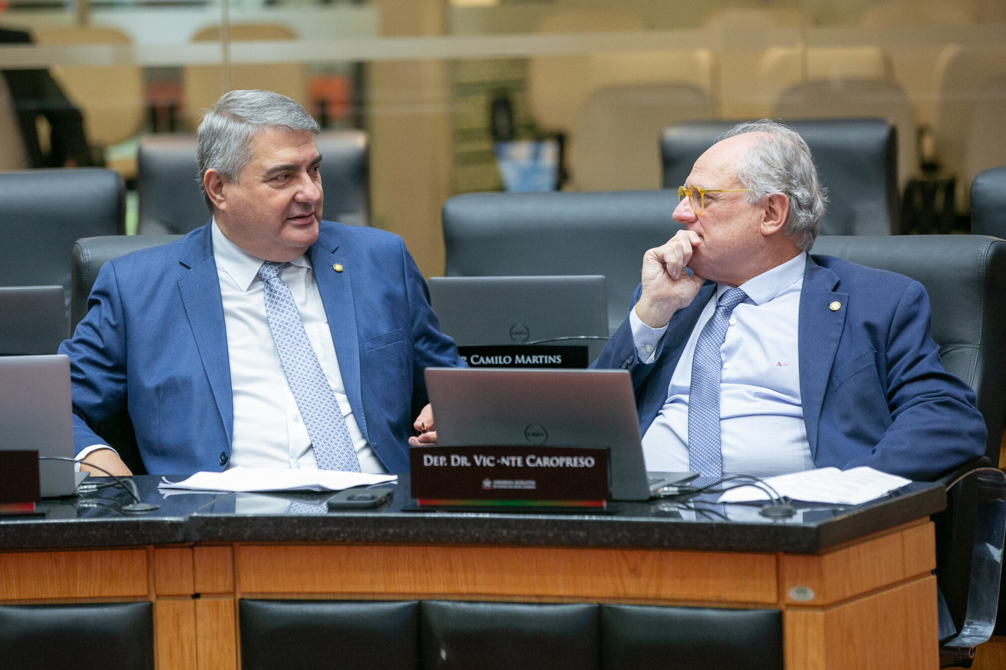- Deputado Antídio Lunelli (MDB) 	
 - Deputado Dr. Vicente Caropreso (PSDB)
