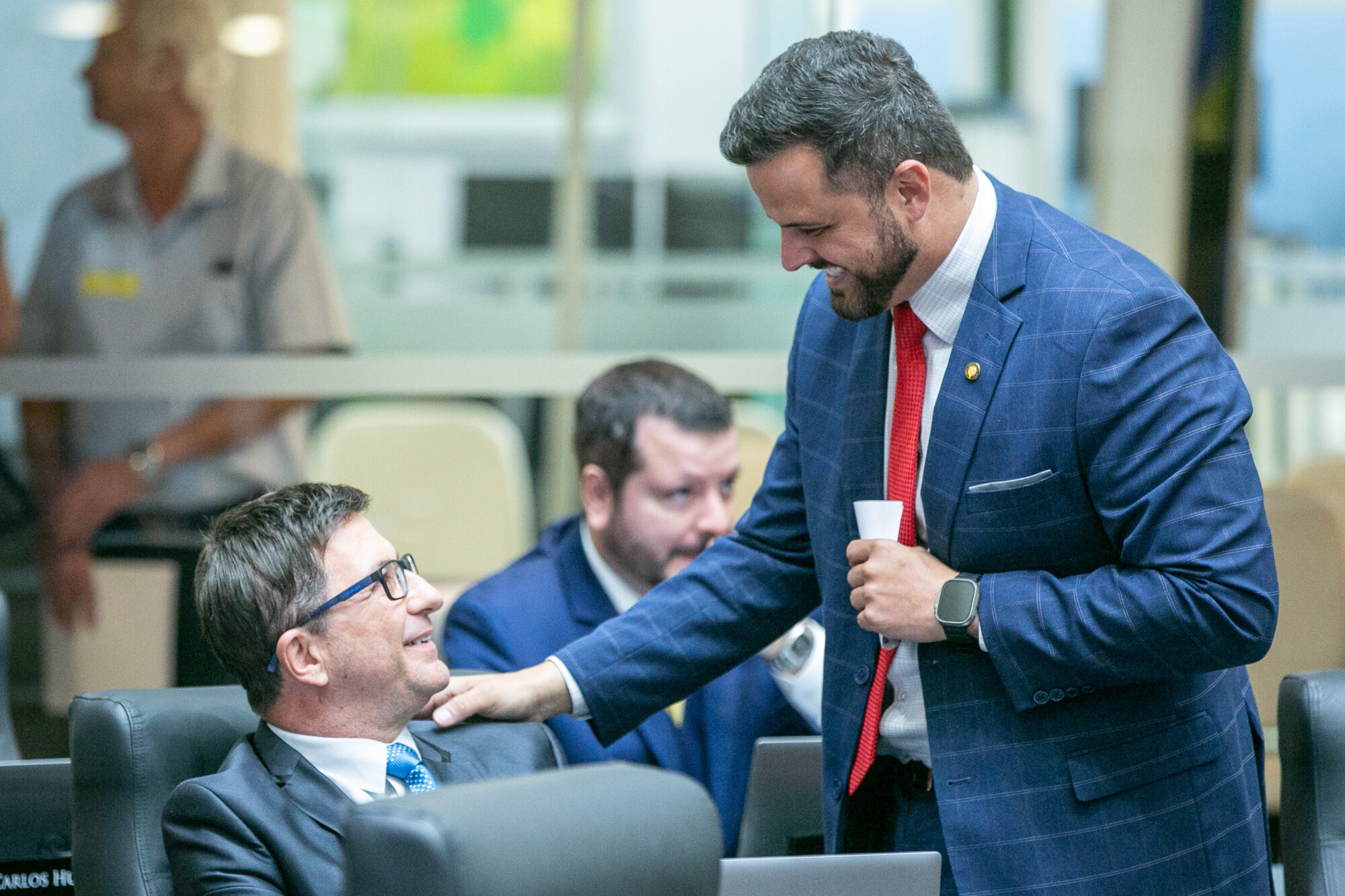 - Deputado Junior Cardoso (PRD)- Deputado Lucas Neves (PODEMOS)