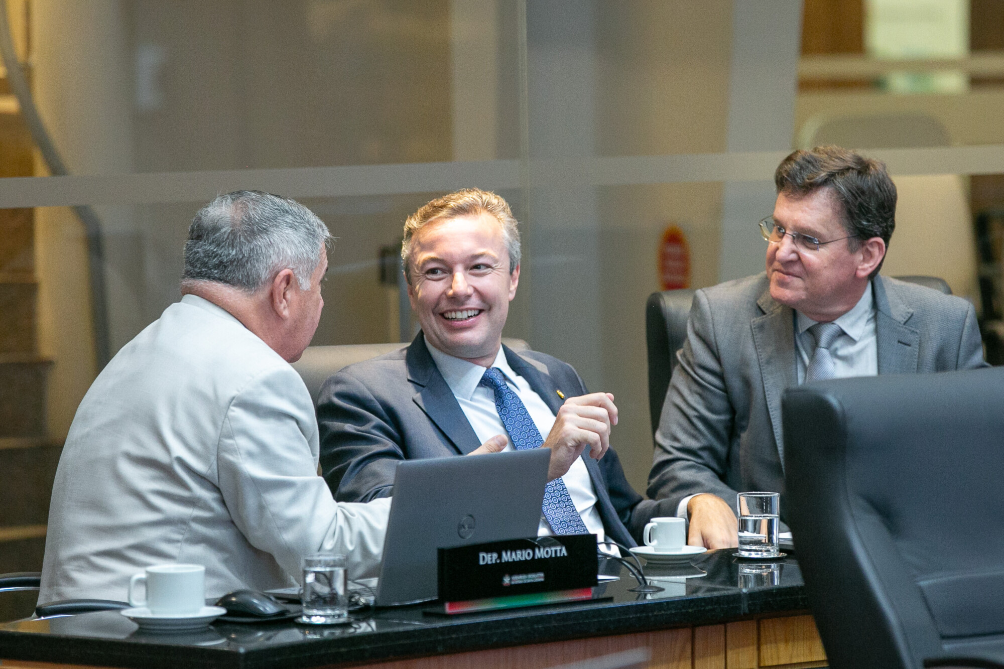 - Deputado Mário Motta (PSD)
 - Deputado Napoleão Bernardes (PSD) 	
 - Deputado Jair Miotto (União)