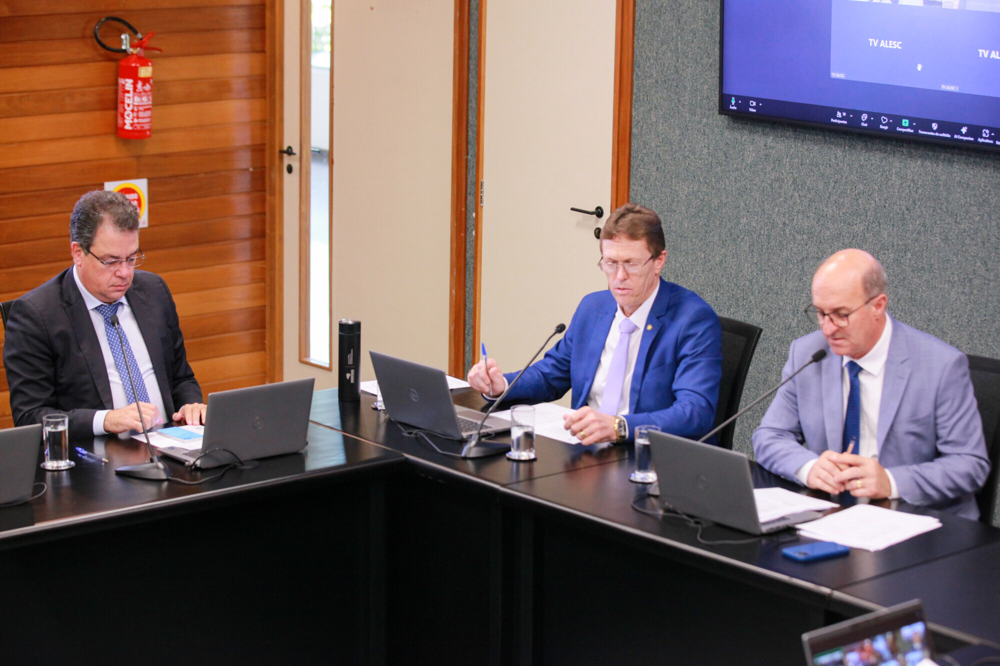 - Deputado Rodrigo Minotto (PDT) 	- Deputado Volnei Weber (MDB)
 - Deputado José Milton Scheffer (PP)