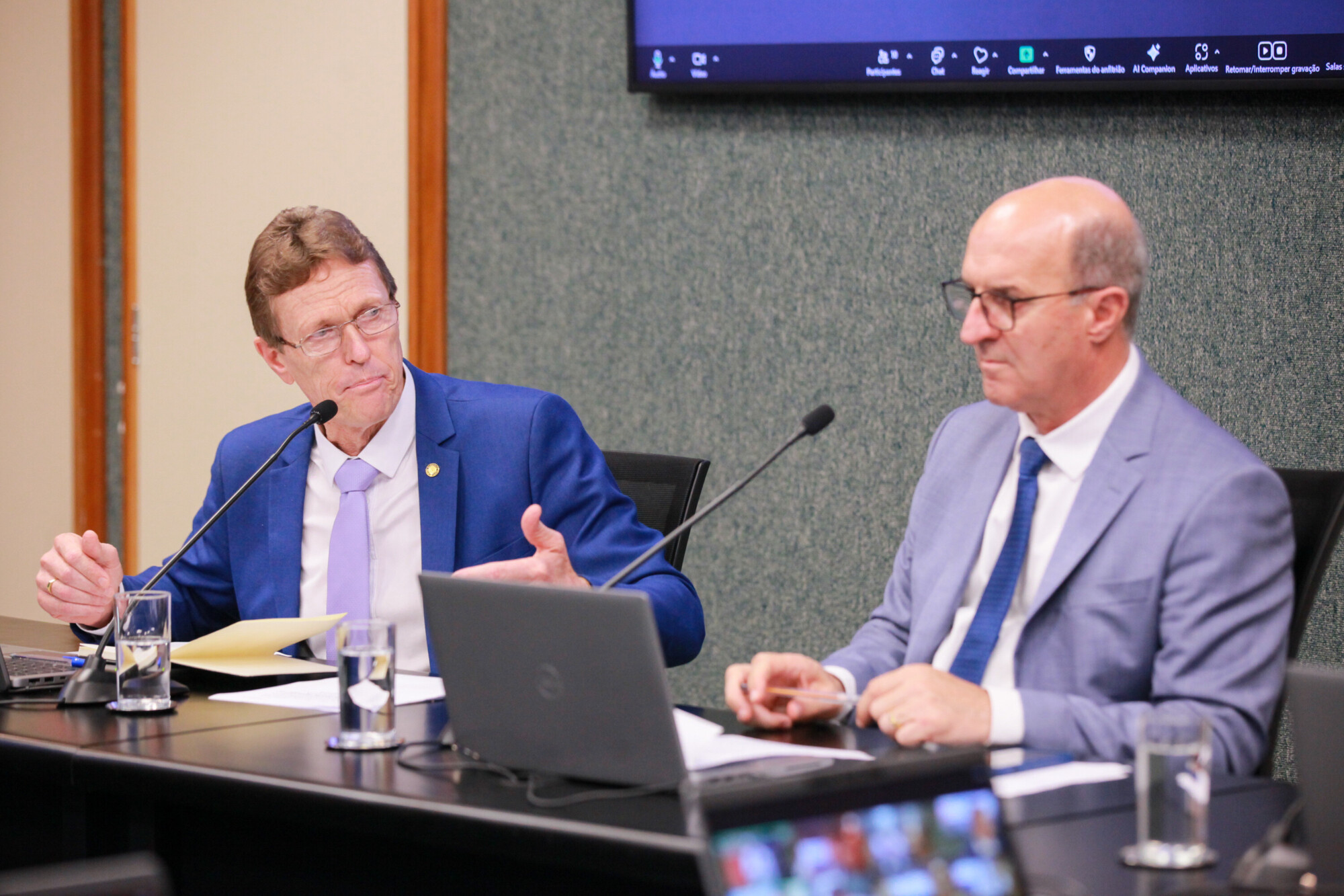- Deputado Volnei Weber (MDB)
 - Deputado José Milton Scheffer (PP)
