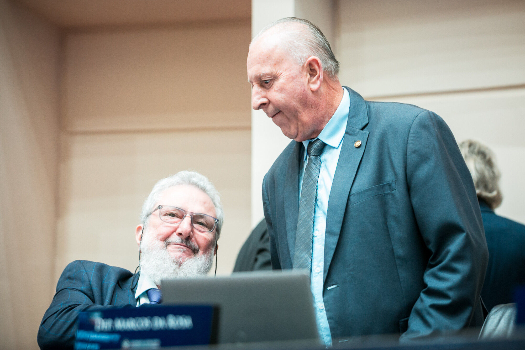 - Deputado Padre Pedro Baldissera (PT) - Deputado Oscar Gutz (PL)