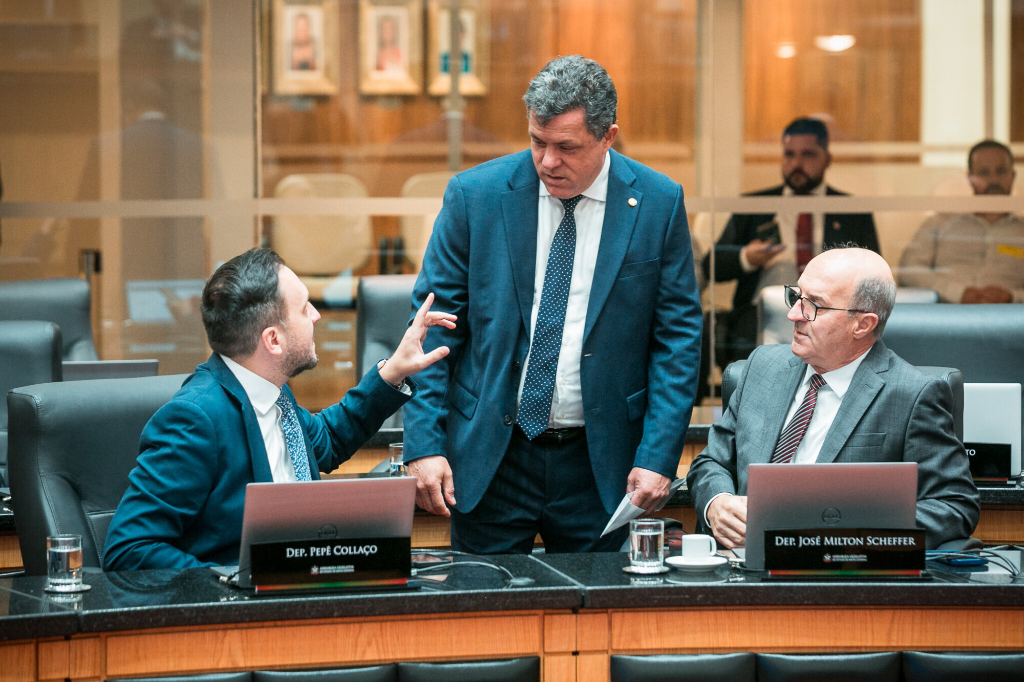 - Deputado Pepê Collaço (PP) - Deputado Ivan Naatz (PL) 	
- Deputado José Milton Scheffer (PP)