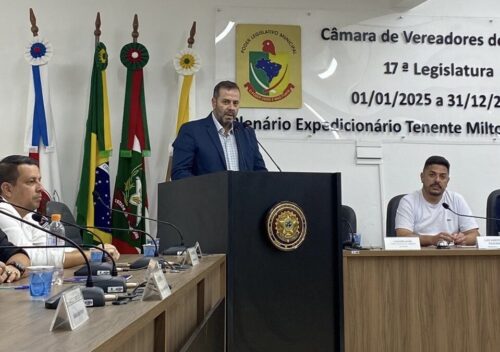 Escola do Legislativo participa da instalação de Escola da Câmara de Vereadores de Penha