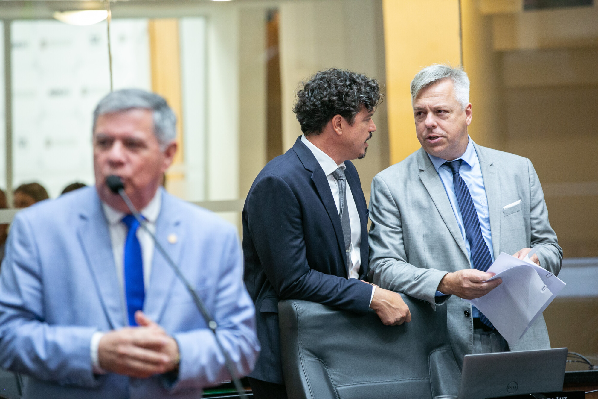 - Deputado Mário Motta (PSD)   - Deputado Marquito (PSOL)
- Deputado Fabiano da Luz (PT)