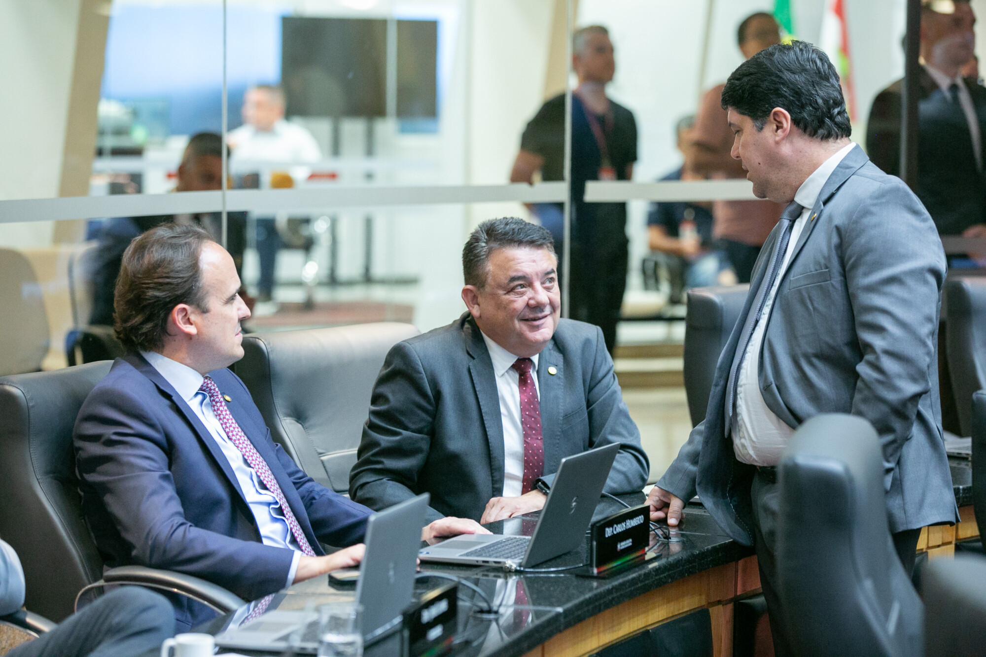 - Deputado Carlos Humberto (PL)
 - Deputado Mauricio Peixer (PL)	
 - Deputado Emerson Stein (MDB)