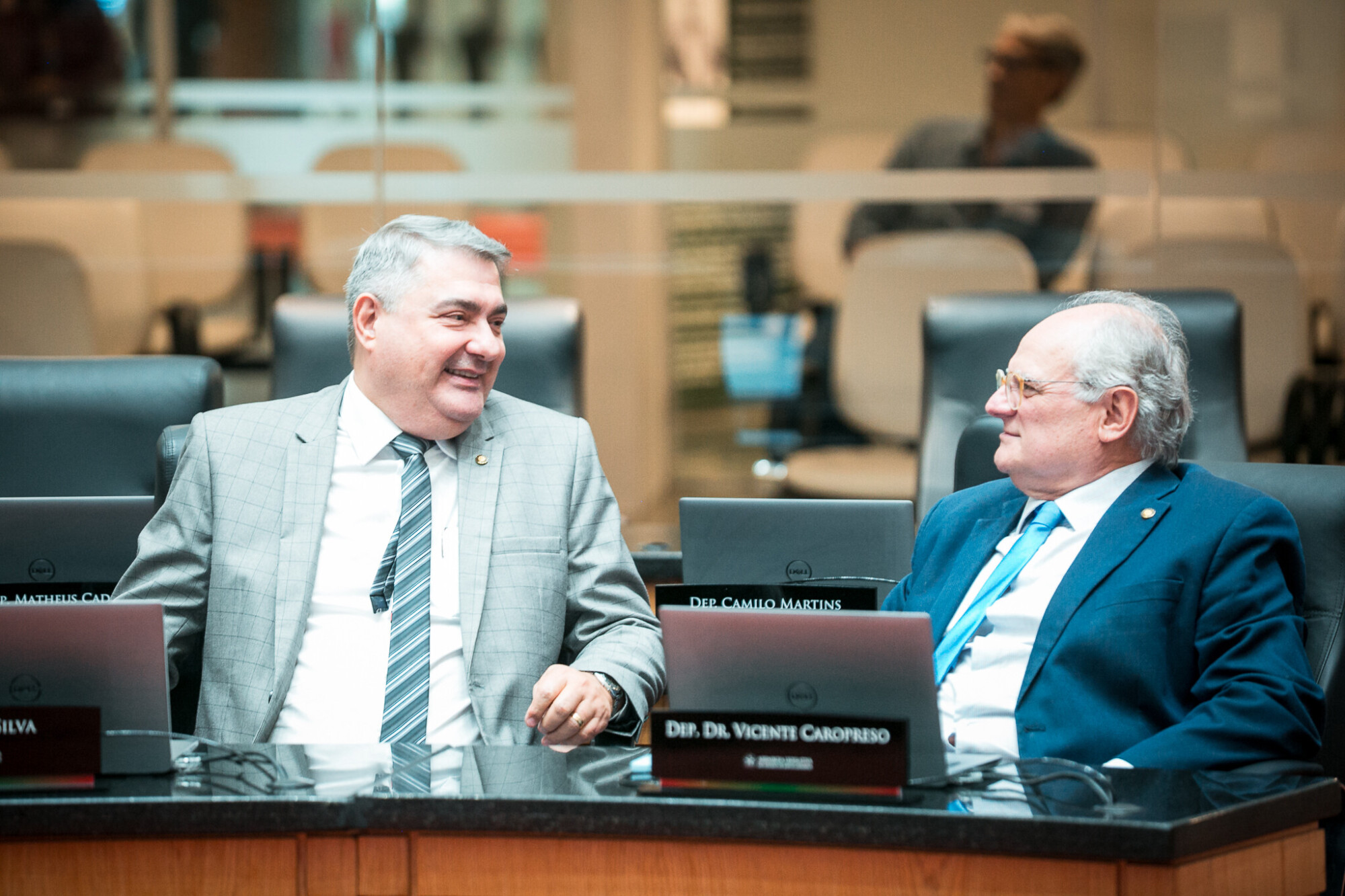 - Deputado Antídio Lunelli (MDB) 	
 - Deputado Dr. Vicente Caropreso (PSDB)
