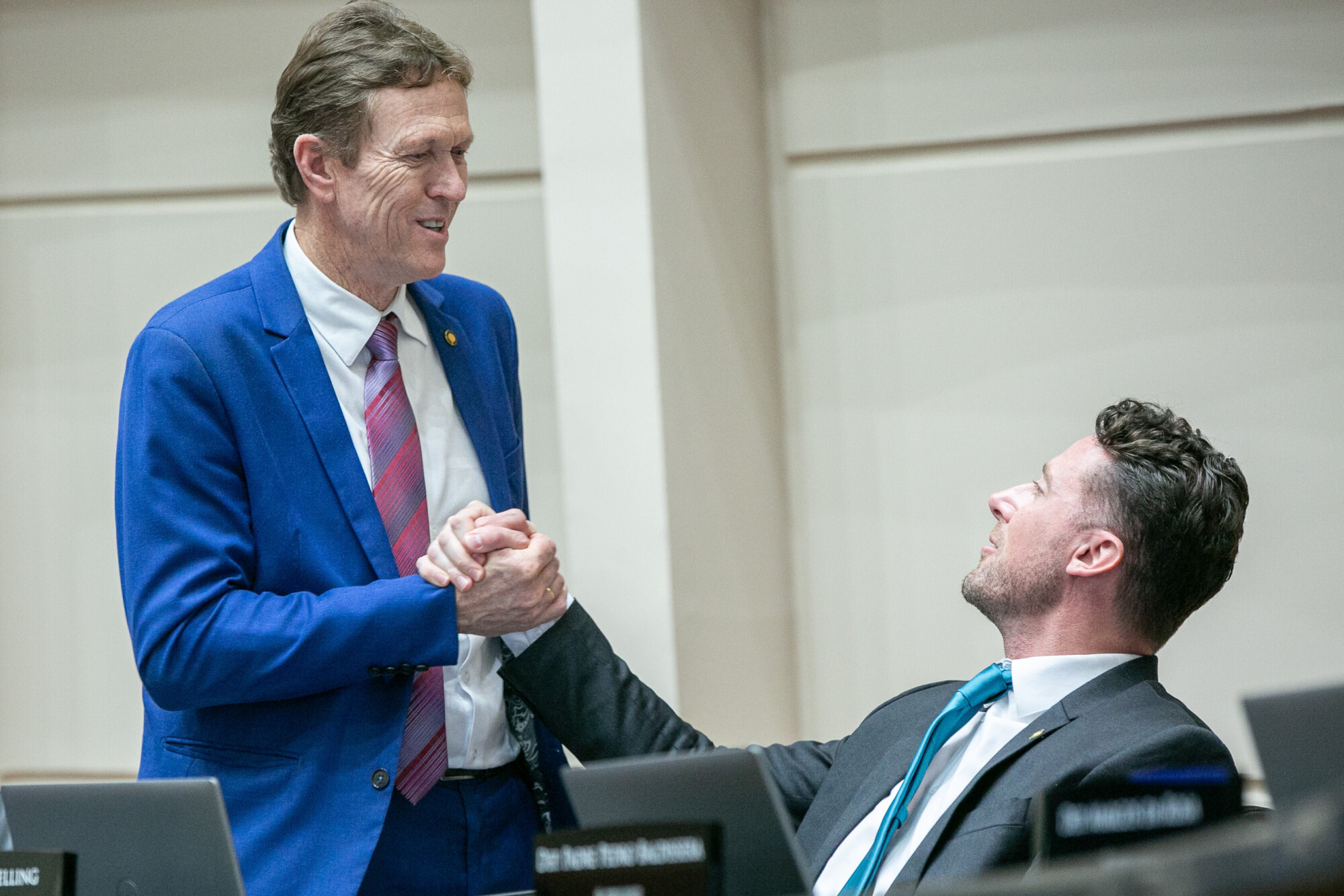 - Deputado Volnei Weber (MDB)
 - Deputado Fernando Krelling (MDB)