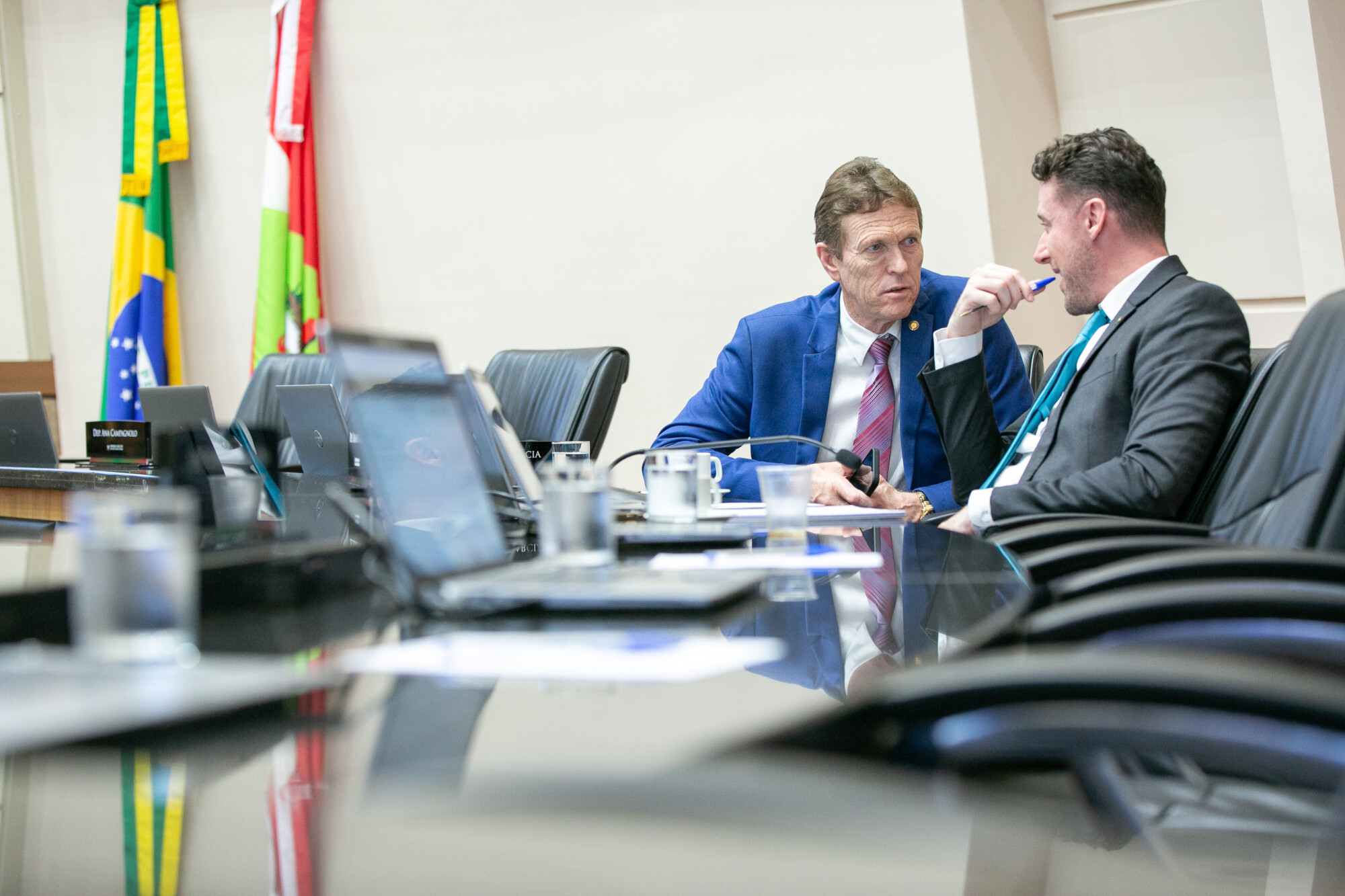 - Deputado Volnei Weber (MDB)
 - Deputado Fernando Krelling (MDB)