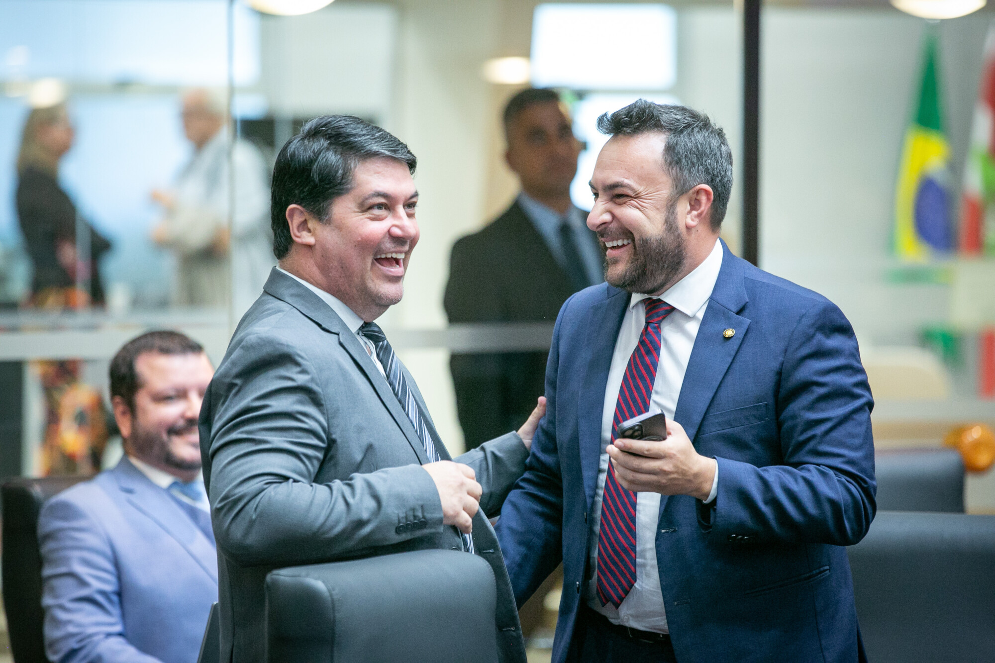 - Deputado Emerson Stein (MDB)
 - Deputado Marcius Machado (PL)