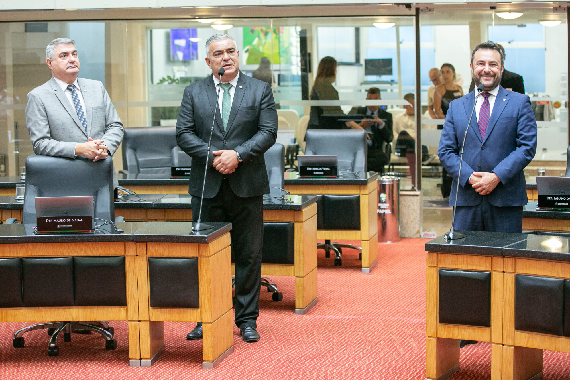 - Deputado Antídio Lunelli (MDB) 	
 - Deputado Sargento Lima (PL) 	
 - Deputado Marcius Machado (PL)