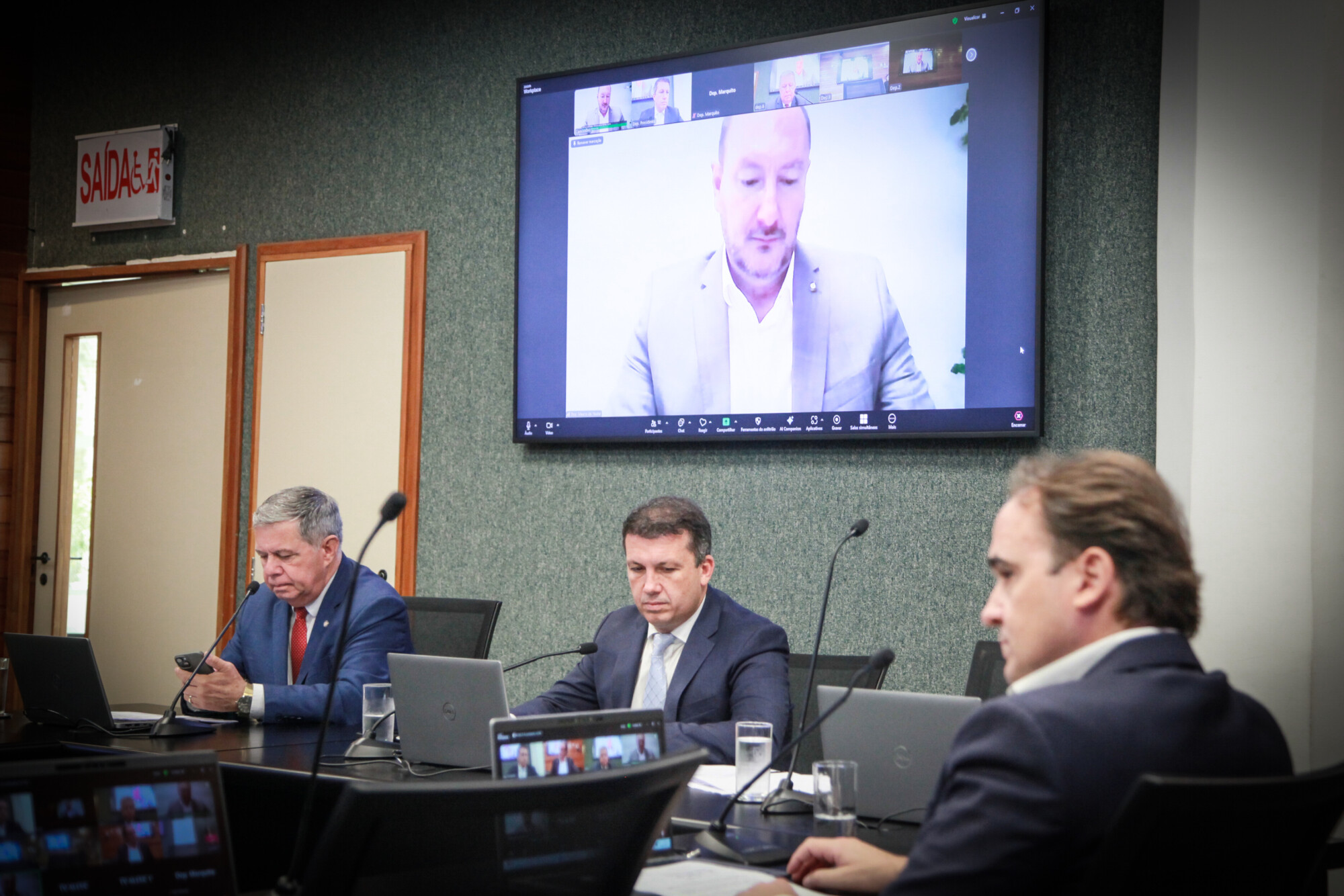 - Deputado Mário Motta (PSD) - Deputado Camilo Martins (Podemos) 	

- Deputado Carlos Humberto (PL)