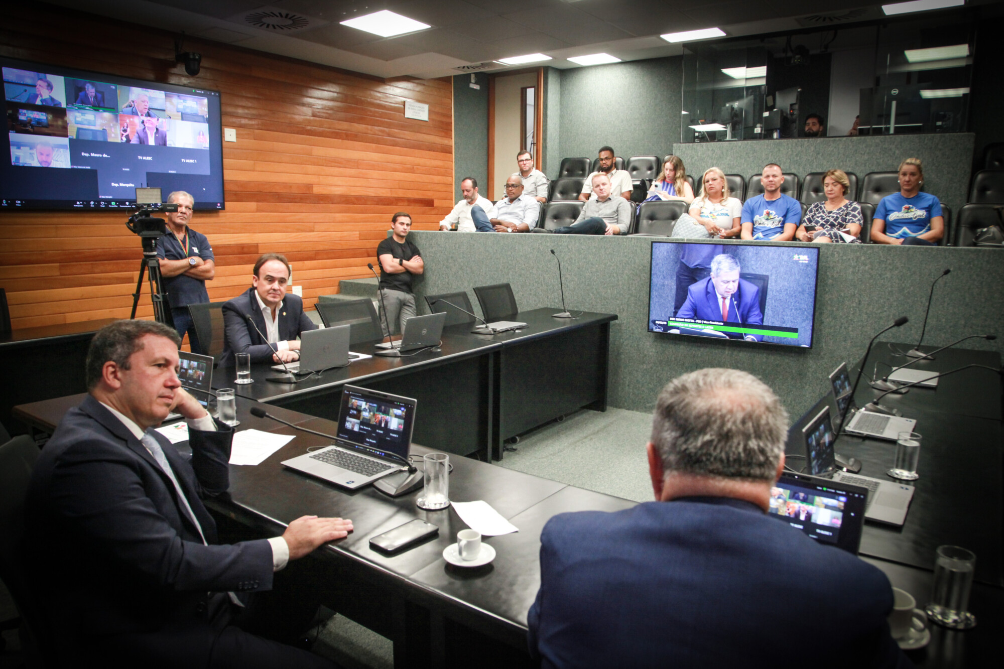 - Deputado Mário Motta (PSD) - Deputado Camilo Martins (Podemos) 	

- Deputado Carlos Humberto (PL)