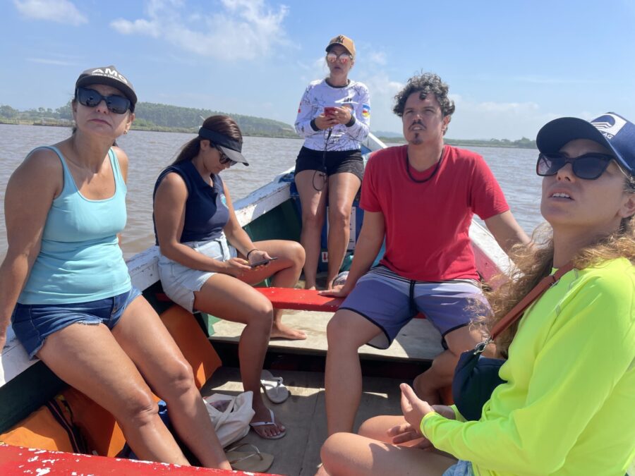Transporte de barco em ilhas
