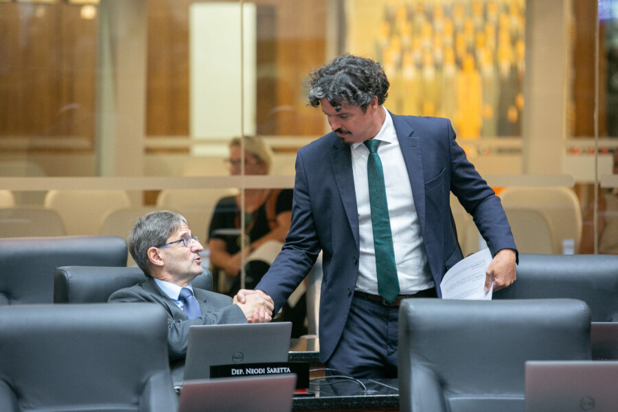 - Deputado Neodi Saretta (PT) 	
 - Deputado Marquito (PSOL)