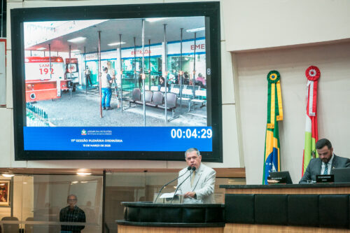 Sessão tem alerta sobre situação das marquises do Hospital Infantil Joana de Gusmão