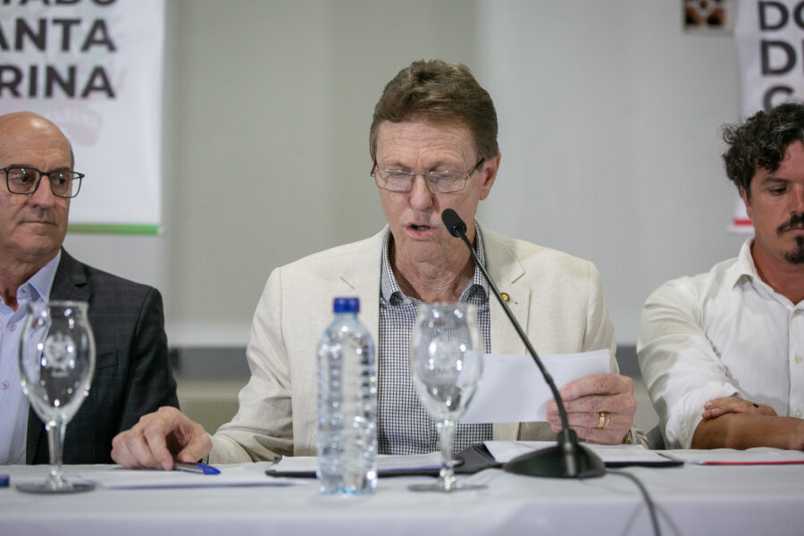 Deputado Volnei Weber (MDB), proponente do debate.