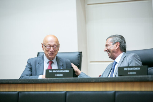 -Esperidião Amin Helou Filho - Senador de Santa Catarina - Deputado Julio Garcia (PSD)