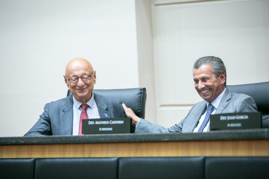 -Esperidião Amin Helou Filho - Senador de Santa Catarina - Deputado Julio Garcia (PSD)