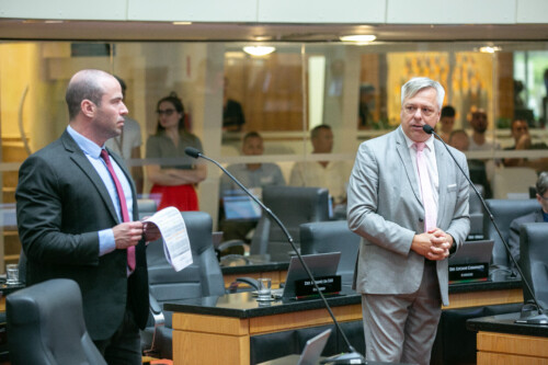 - Deputado Jessé Lopes (PL) 
- Deputado Fabiano da Luz (PT)