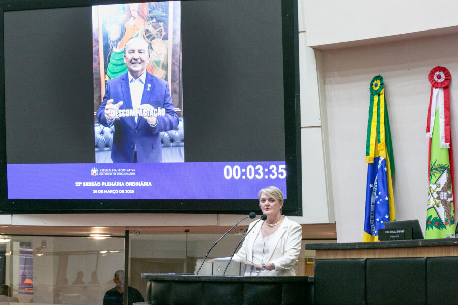 Deputada Luciane Carminatti