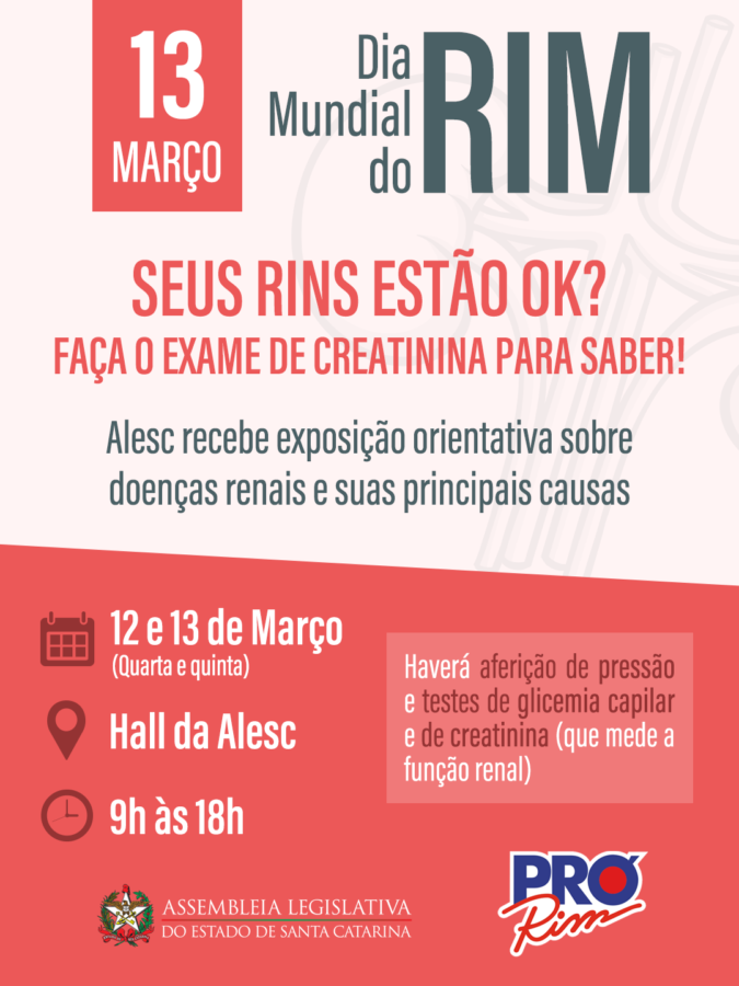 Fernando Krelling traz Fundação Pró-Rim à Alesc para falar sobre enfrentamento às doenças renais